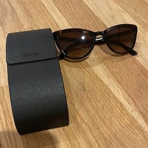Prada sunglasses with case